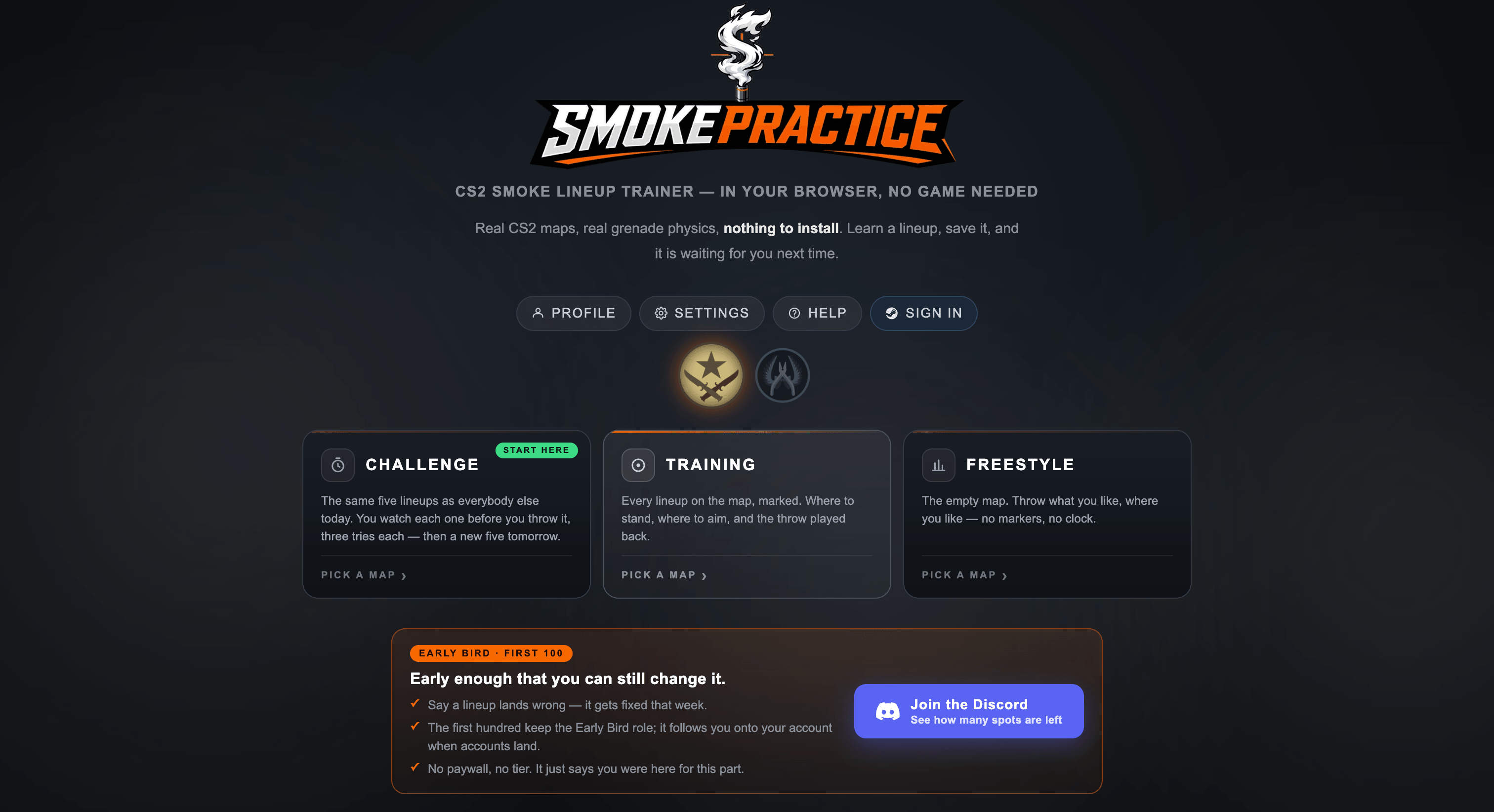 SMOKEPRACTICE screenshot 1
